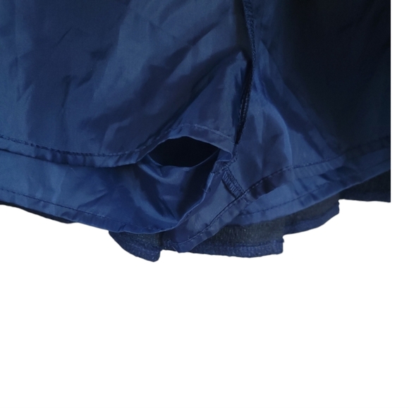 Cider M Elegant Lady Navy Tweed Pleated Mini Skort Parisian Preppy - Picture 5 of 11